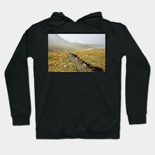 Mountains and clouds landscape Hoodie